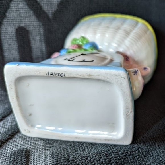 15% OFF Vintage Baby Scales Ceramic Vase/Planter #1  c 1960s - Picture 7 of 8